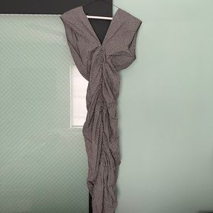 Shaina Mote Neeja Dress in Black Gingham